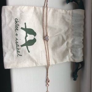 BNWOT Chloe and Isabel rose gold heart bracelet